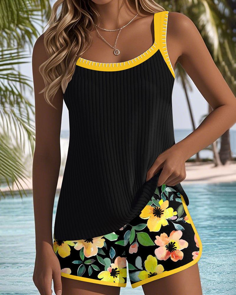 Laluna | Elegancki dwuczęściowy zestaw tankini