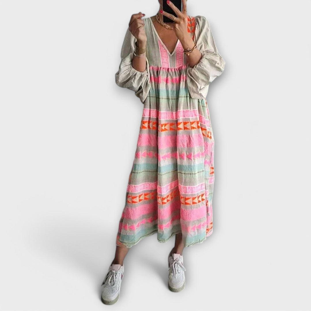 Solana – Etniczna Sukienka Boho